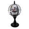 Northlight 23.5" Black Lighted Musical Snowing Snowman Christmas Table Top Street Lamp